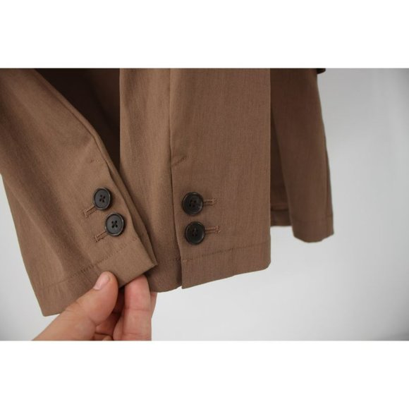 Beauty Youth United Arrows Mens XL US 40 TORAY Primeflex Sport Coat Brown jacket - Picture 5 of 11